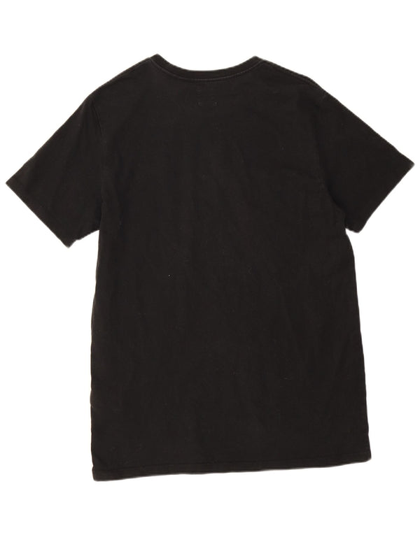 Camiseta masculina padrão Levi's Top médio algodão preto