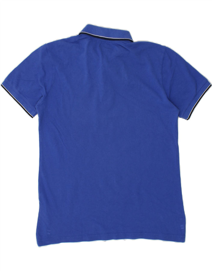 KAPPA Mens Polo Shirt Large Blue Cotton Vintage Kappa and Second-Hand Kappa from Messina Hembry 
