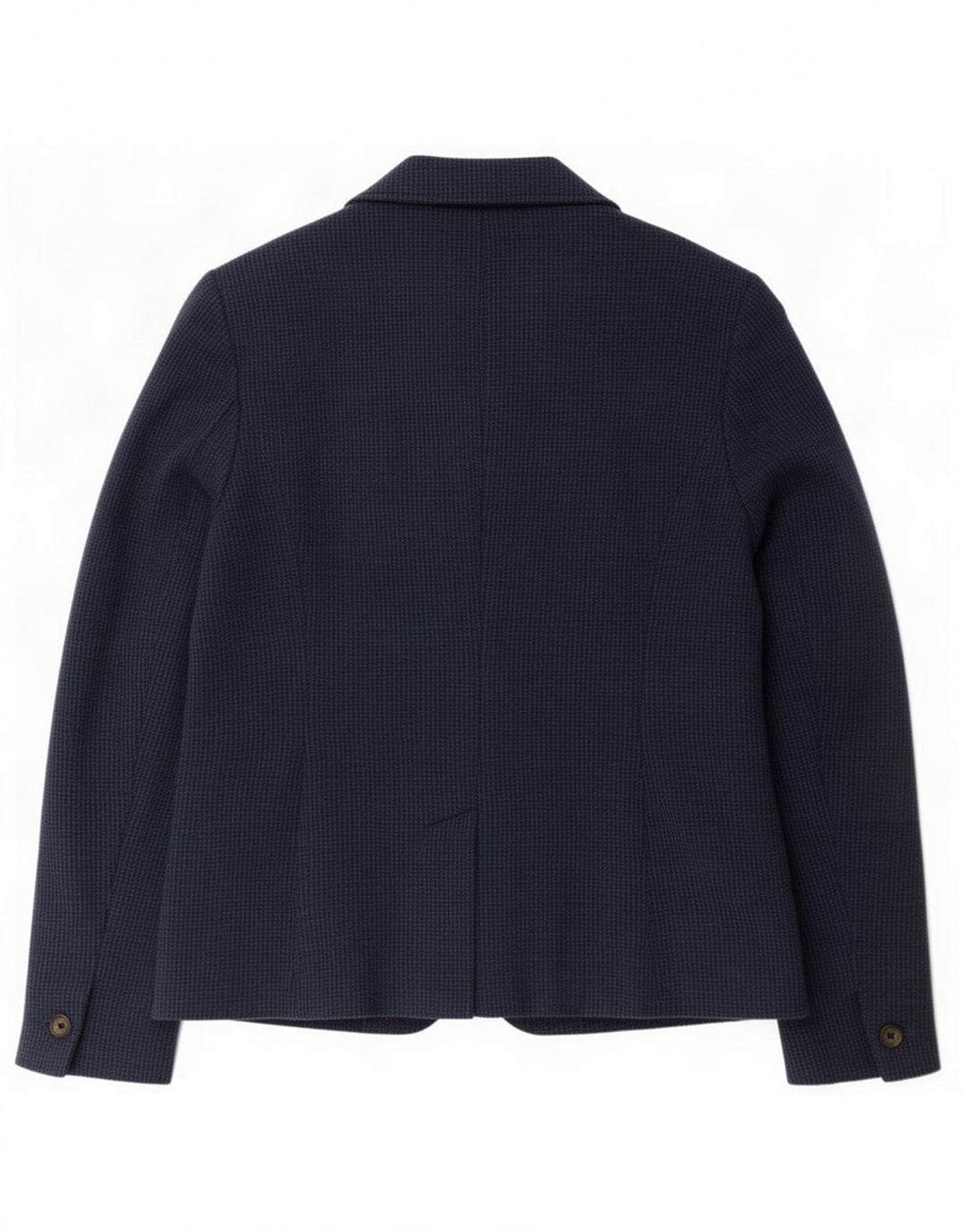 Jaqueta blazer feminina Joules com 2 botões Reino Unido 14 grande azul marinho Houndstooth