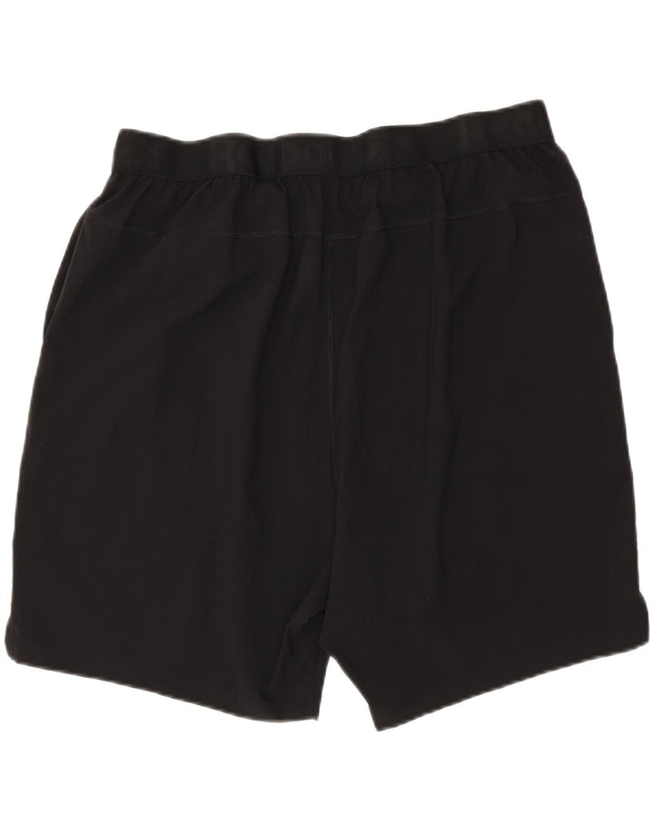 Shorts esportivos masculinos Reebok Speedwick 2XL poliéster preto