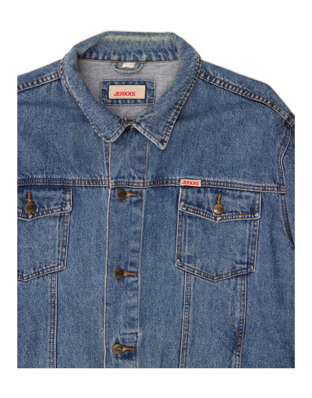 Jaqueta jeans masculina JEAXXS Reino Unido 46 3XL azul
