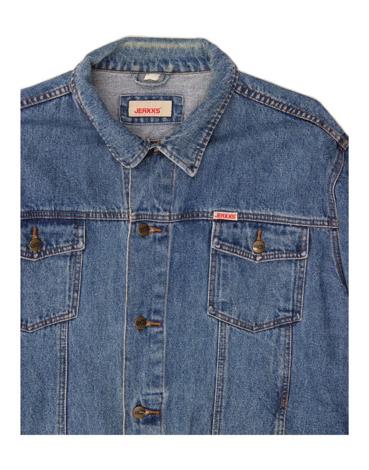 Jaqueta jeans masculina JEAXXS Reino Unido 46 3XL azul