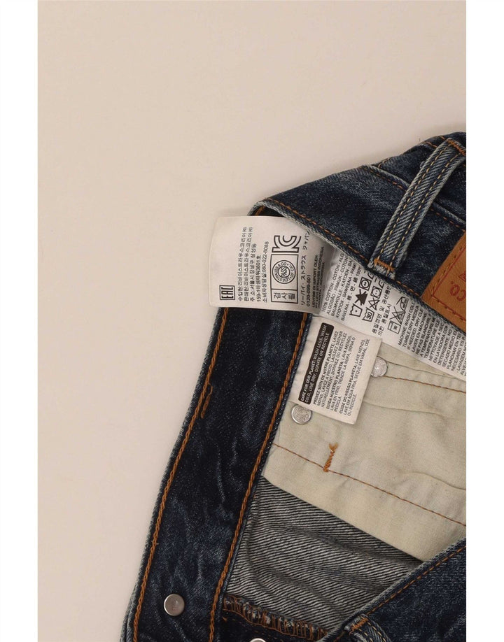 Calça jeans feminina Levi's W29 algodão azul médio