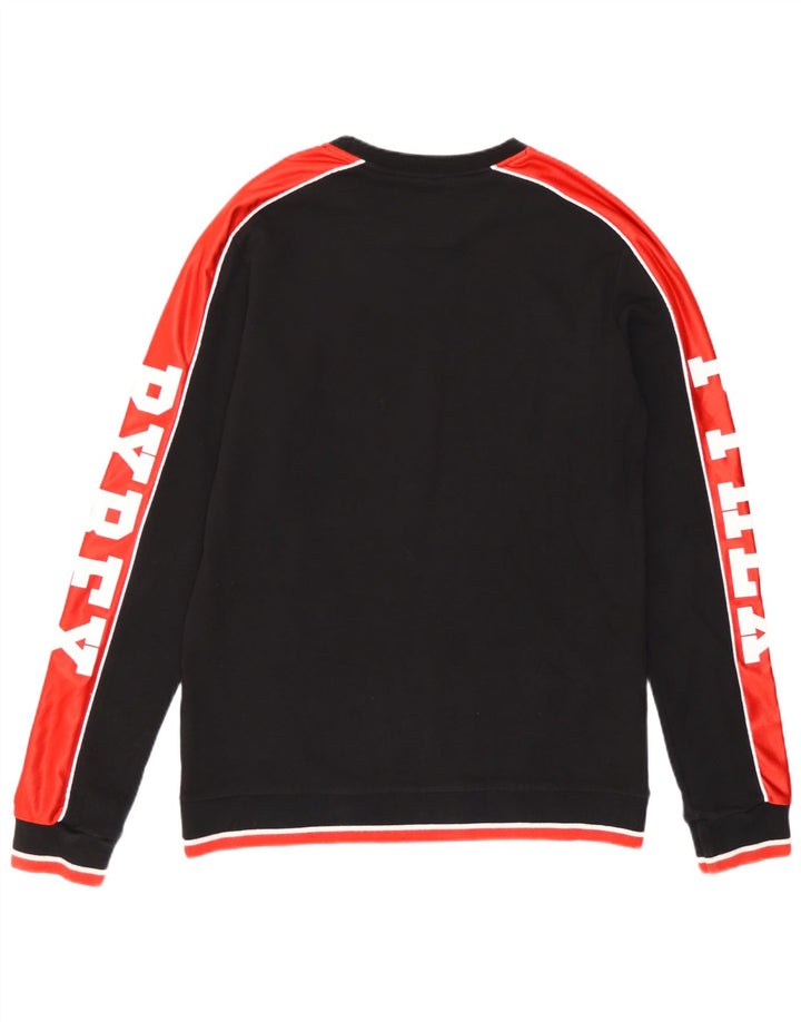 Pyrex moletom gráfico masculino jumper médio preto colorblock algodão