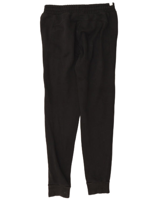 Calça de treino feminina Puma Joggers UK 10 pequeno algodão preto