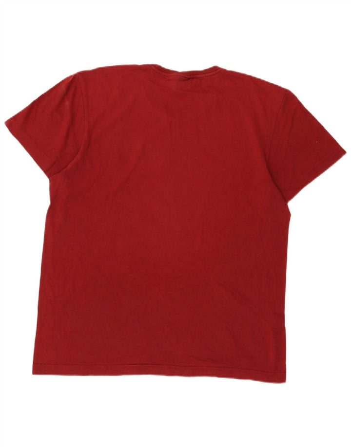 Camiseta Adidas Masculina Graphic Top Médio Borgonha