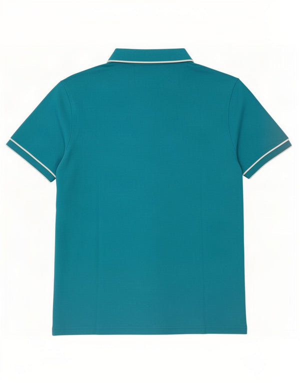 Camisa polo masculina Penguin Heritage Slim Fit XL algodão azul