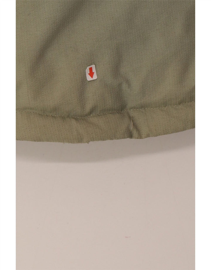 Fila Mens Colete Acolchoado UK 40 Grande Poliamida Verde