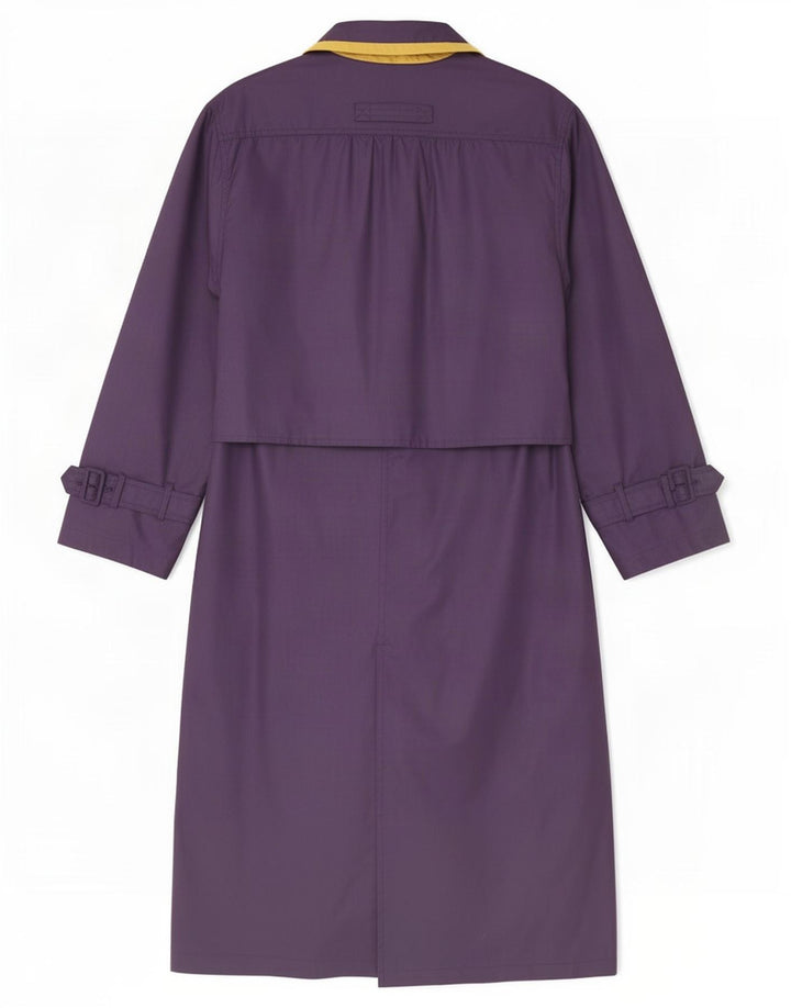 Casaco impermeável feminino NINO UK 14 poliéster roxo médio