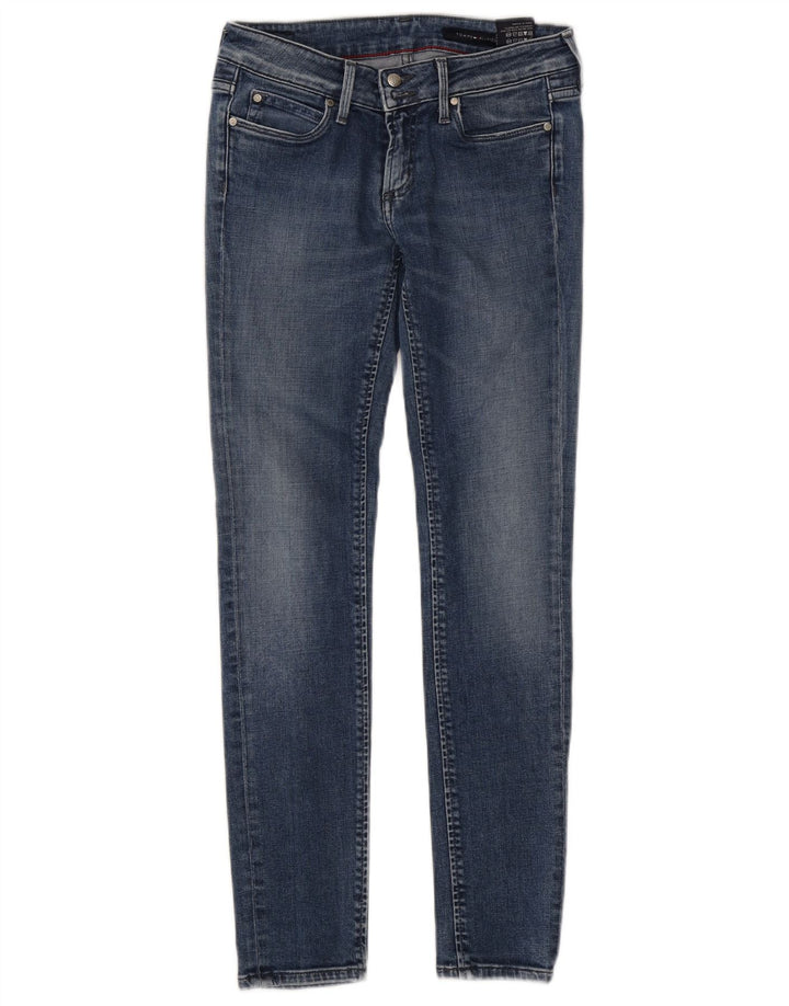 Jeans slim feminino Tommy Hilfiger W26 L29 algodão azul