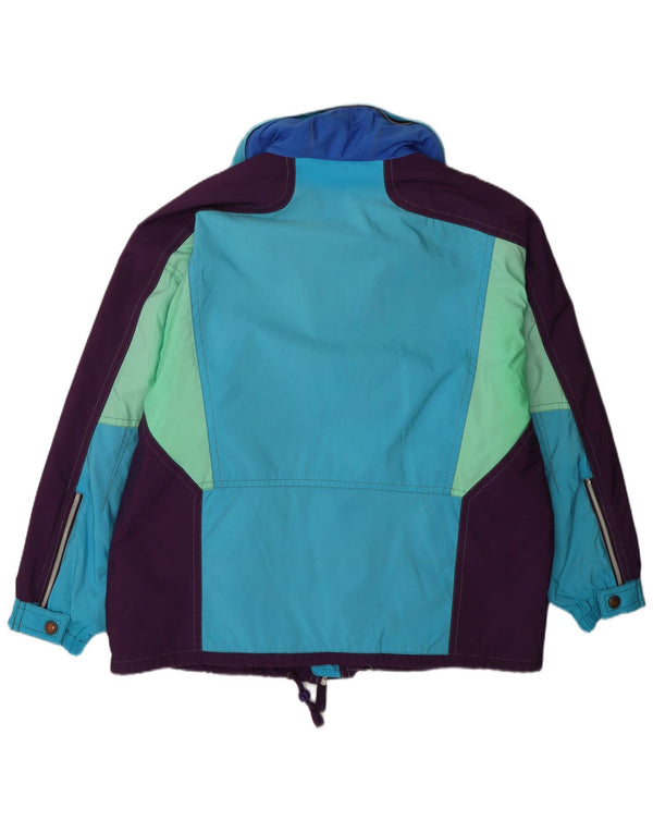 Jaqueta de esqui masculina Colmar com capuz solto IT 54 XL azul Colourblock