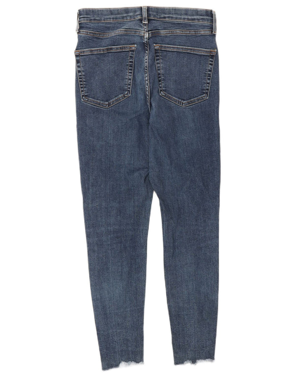 Calça jeans skinny feminina Topshop W28 L25 algodão azul