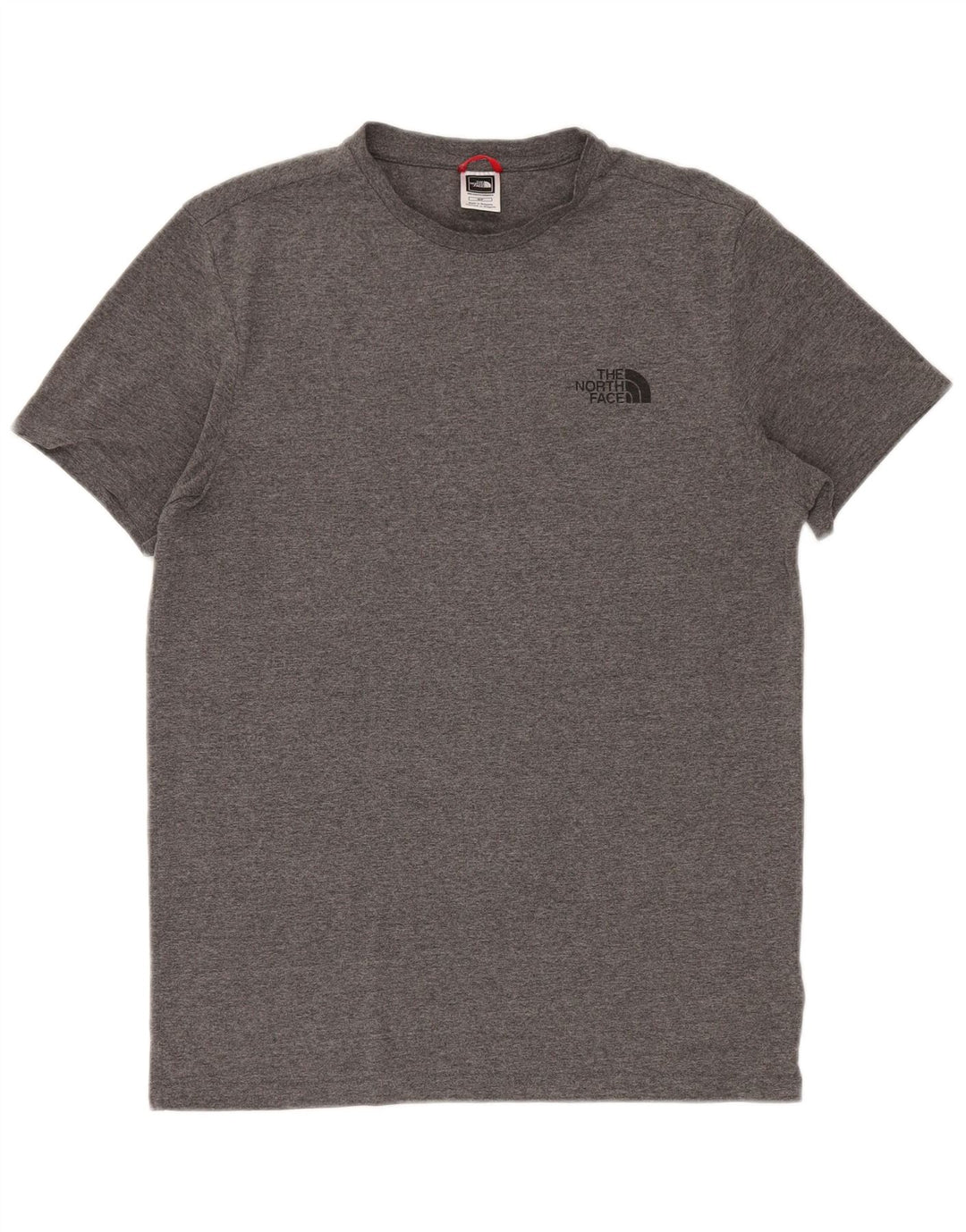 THE NORTH FACE Mens T-Shirt Top Small Grey Flecked Cotton