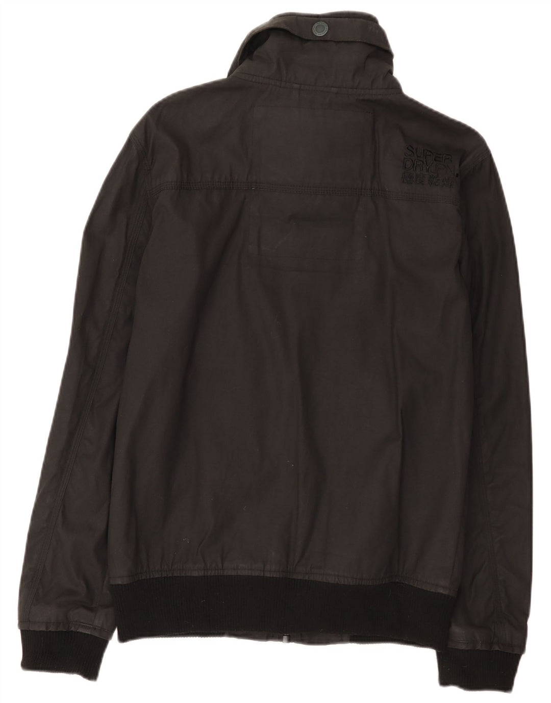 Jaqueta bomber masculina Superdry UK 38 algodão preto médio