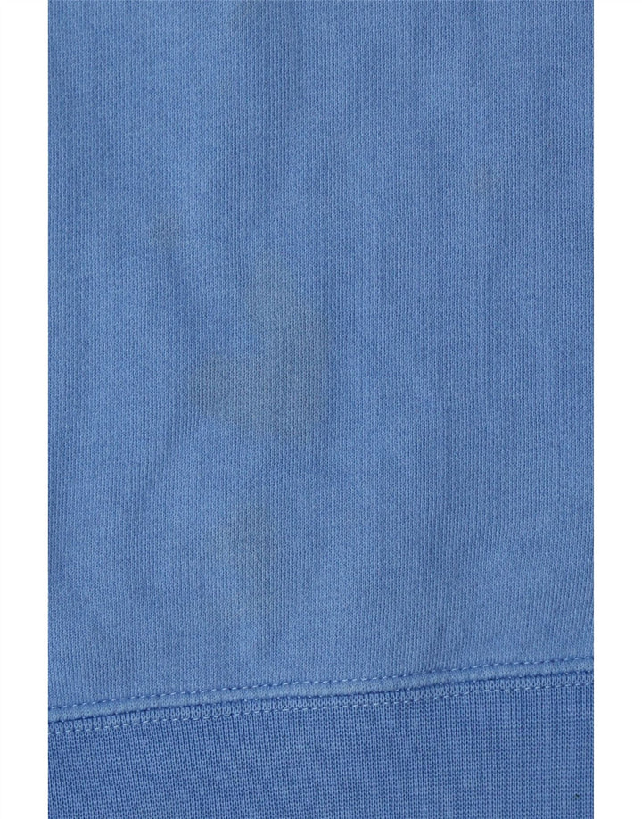 FILA Suéter com capuz oversized feminino UK 14 azul médio