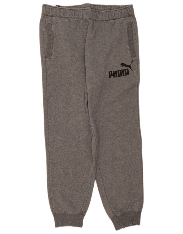 Calça de treino masculina Puma Graphic Joggers XL cinza