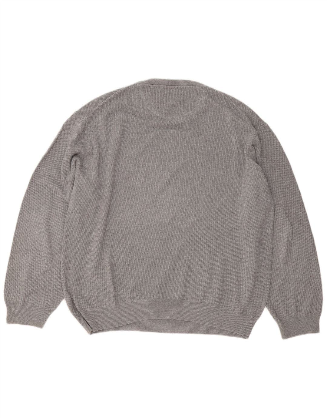 Suéter masculino Gant com gola redonda 3XL algodão cinza