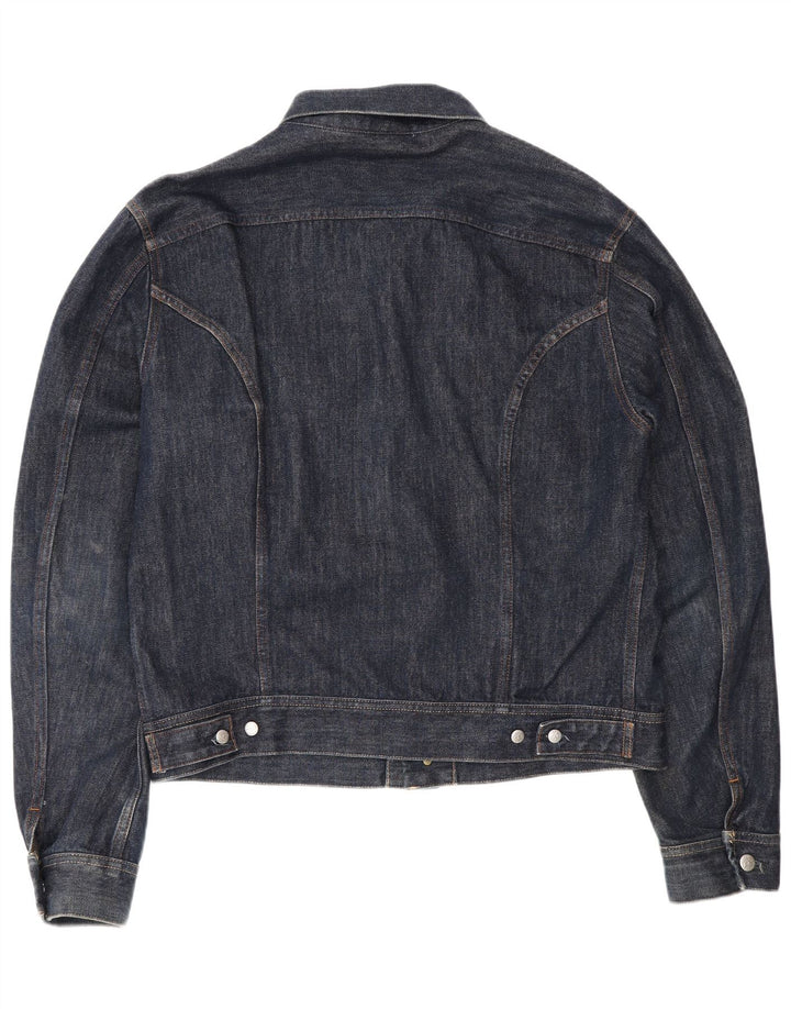 Jaqueta jeans masculina diesel UK 42 XL algodão azul