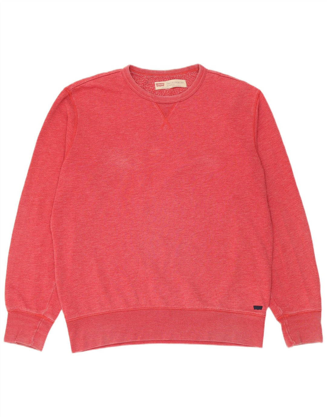 Moletom masculino Levi's Standard Fit grande vermelho