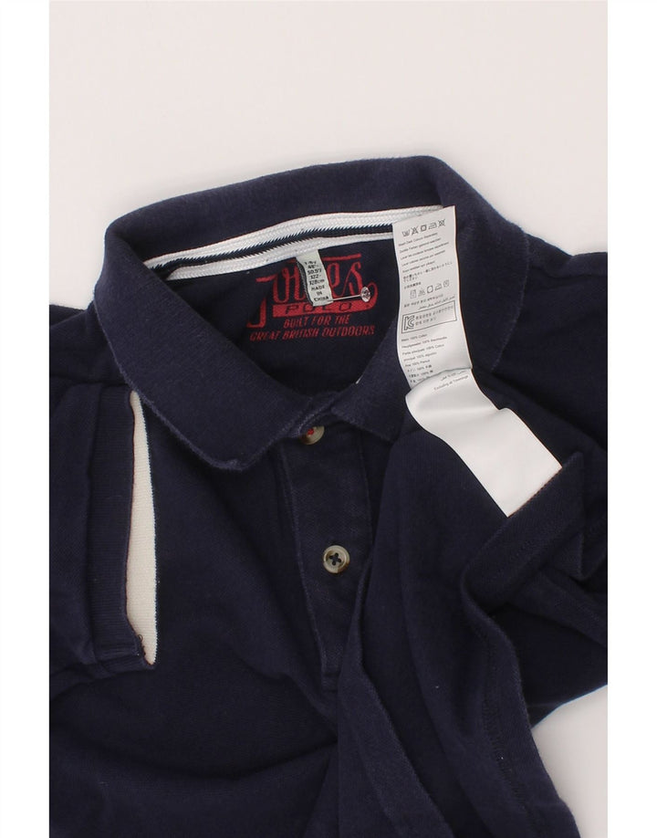 Polo Joules Menino 7-8 Anos Azul Marinho Algodão