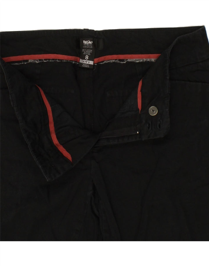 MOSSIMO Womens Bermuda Shorts US 8 Medium W30 Black Cotton Vintage Mossimo and Second-Hand Mossimo from Messina Hembry 