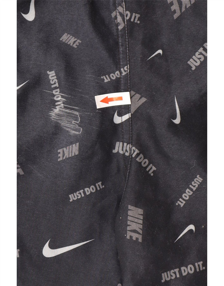 Shorts de natação Nike masculino gráfico médio W30 L8 azul marinho