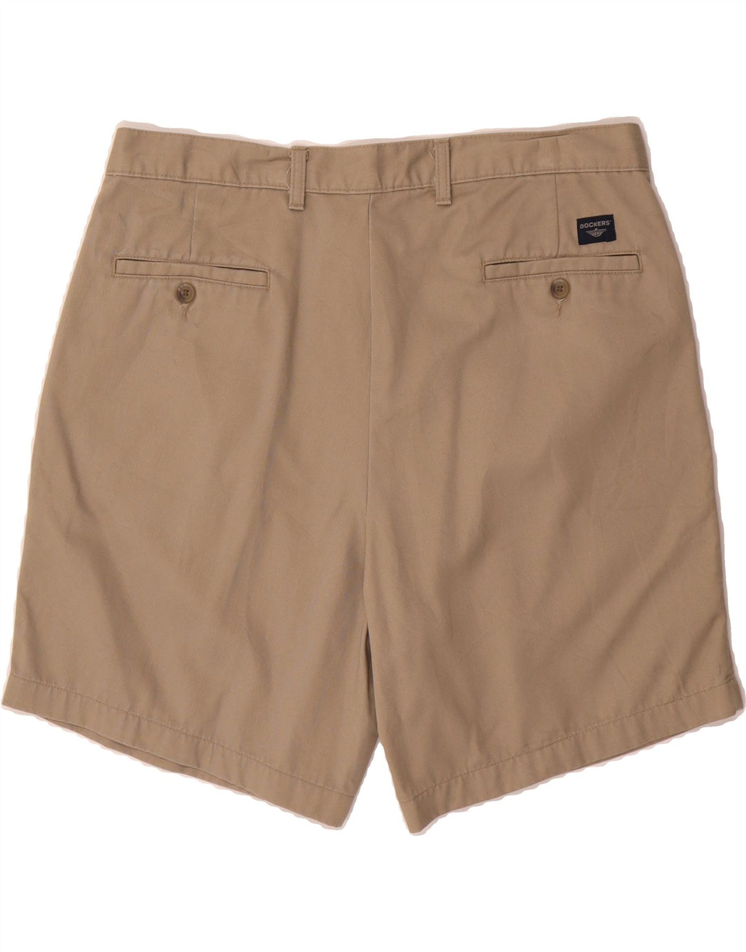 DOCKERS Mens Pegged Chino Shorts W36 Large Beige Cotton Vintage Dockers and Second-Hand Dockers from Messina Hembry 
