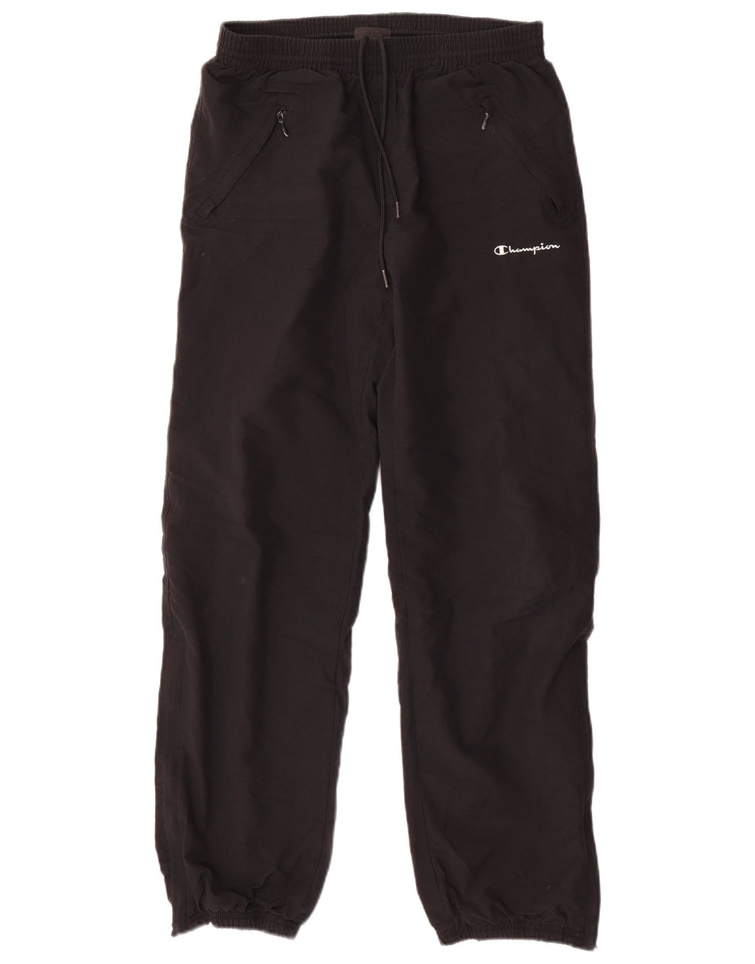 Calça de treino masculina Champion Joggers pequeno poliéster preto