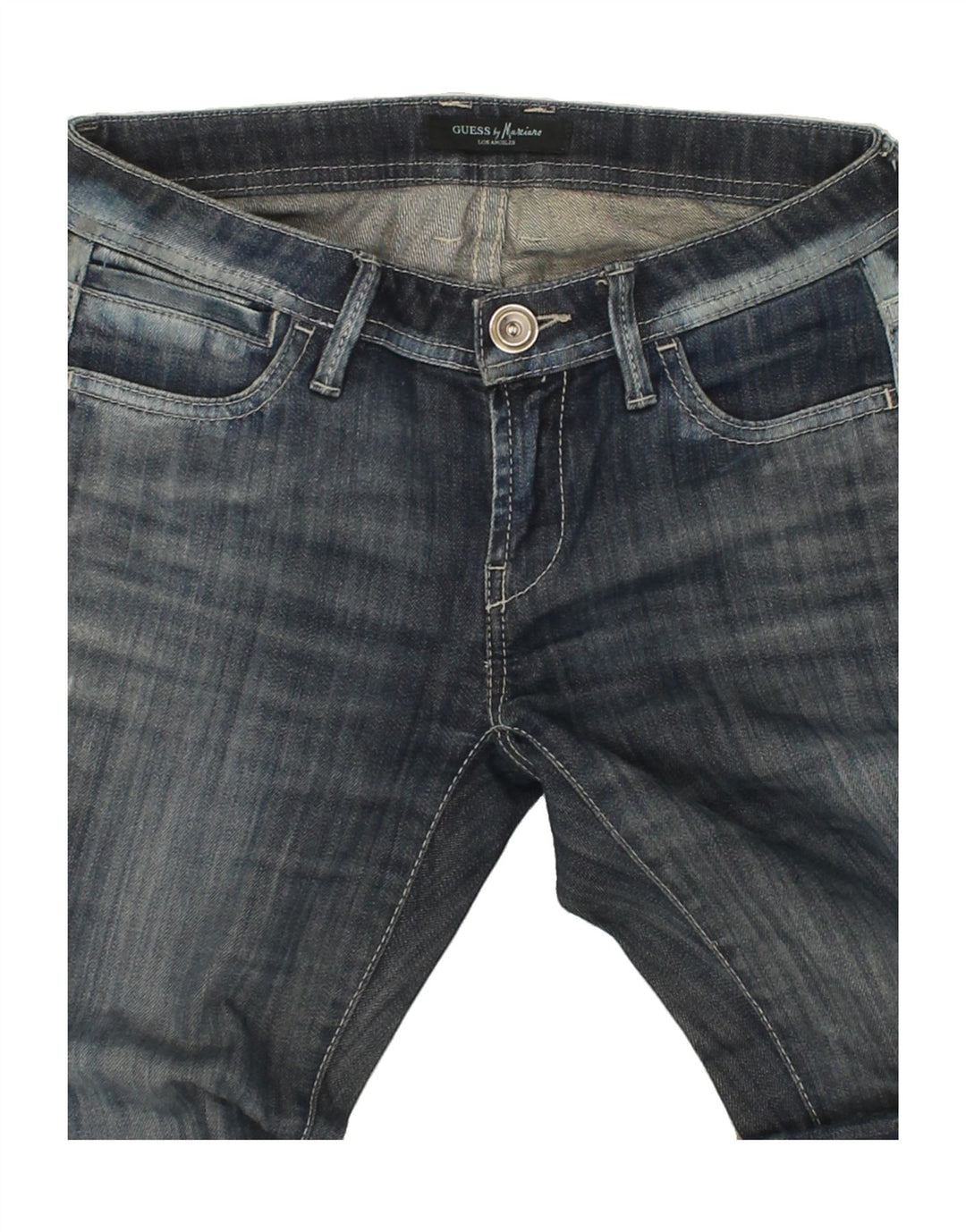 GUESS BY MARCIANO Womens Slim Jeans W26 L29  Blue Cotton Vintage Guess By Marciano and Second-Hand Guess By Marciano from Messina Hembry 