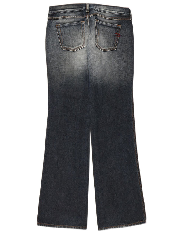 DIESEL Calça jeans feminina bootcut W28 L31 azul marinho algodão