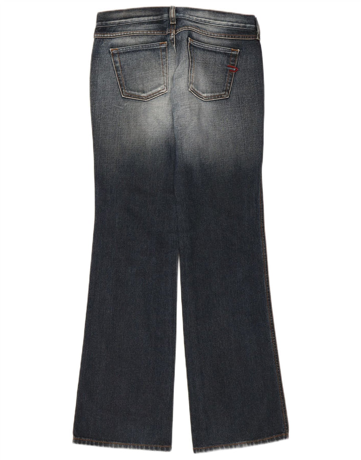 DIESEL Calça jeans feminina bootcut W28 L31 azul marinho algodão