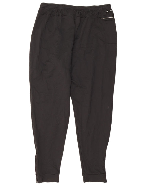 Nike Mens Dri Fit Calças de treino Joggers Grande Poliéster Preto