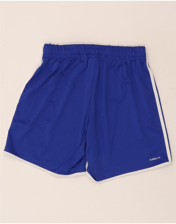 Adidas Masculino Climalite Sport Shorts Médio Azul Poliéster