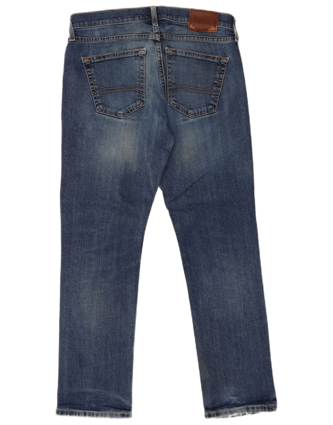 Hollister Mens Slim Jeans W30 L30 Azul Algodão