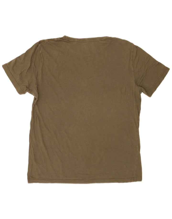 Puma Camiseta Masculina Graphic Top Grande Caqui