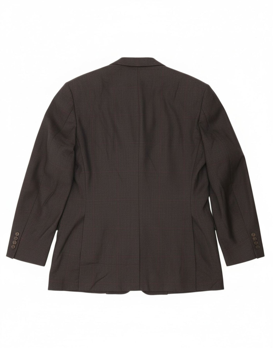 Jaqueta Blazer Masculina Polo Ralph Lauren com Trespassado Duplo Reino Unido 40 Grande Cinza Xadrez