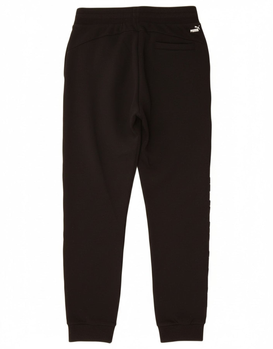 Calça esportiva masculina Puma Graphic Joggers pequena preta