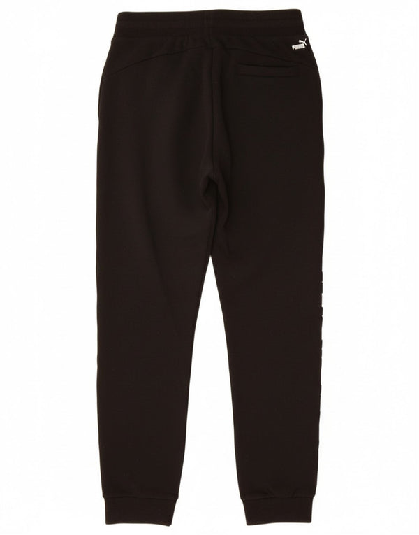 Calça esportiva masculina Puma Graphic Joggers pequena preta