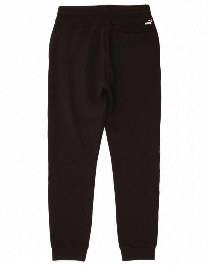 Calça esportiva masculina Puma Graphic Joggers pequena preta