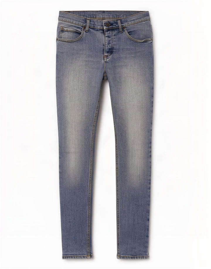 Jeans skinny feminino barato segunda-feira W29 L32 azul