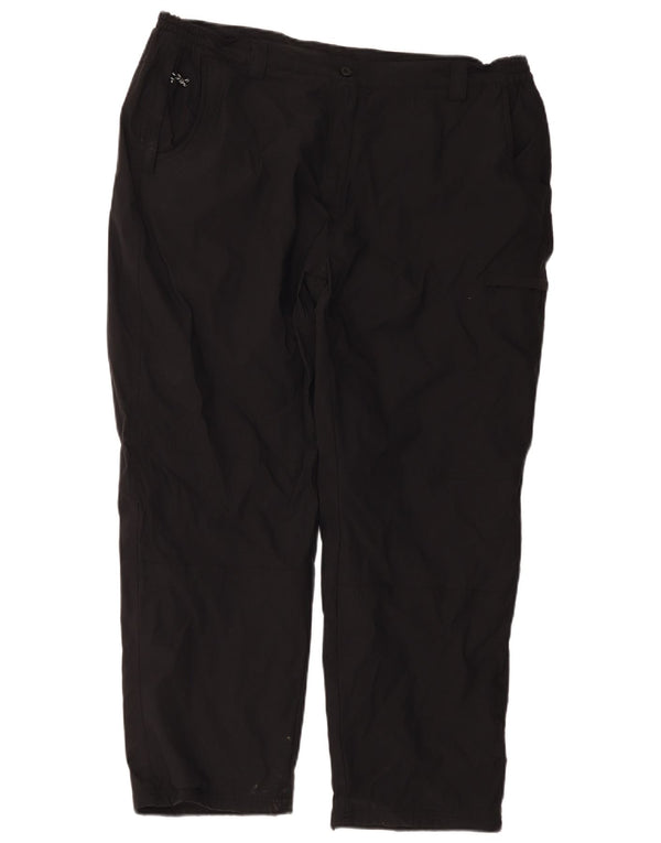 Calça corta-vento feminina Mountain Warehouse UK 18 XL W40 L29 preta