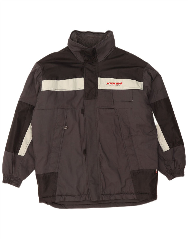 Jaqueta corta-vento masculina Astrolabio IT 52 XL cinza Colourblock poliamida