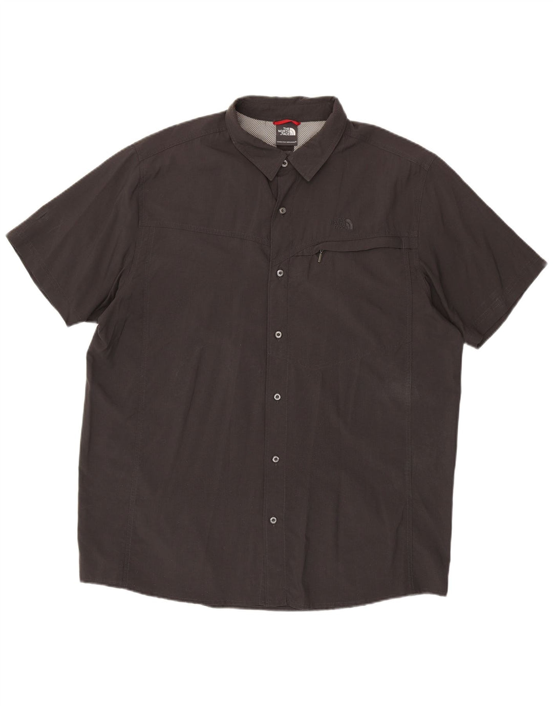 Camisa masculina de manga curta The North Face 2XL cinza nylon