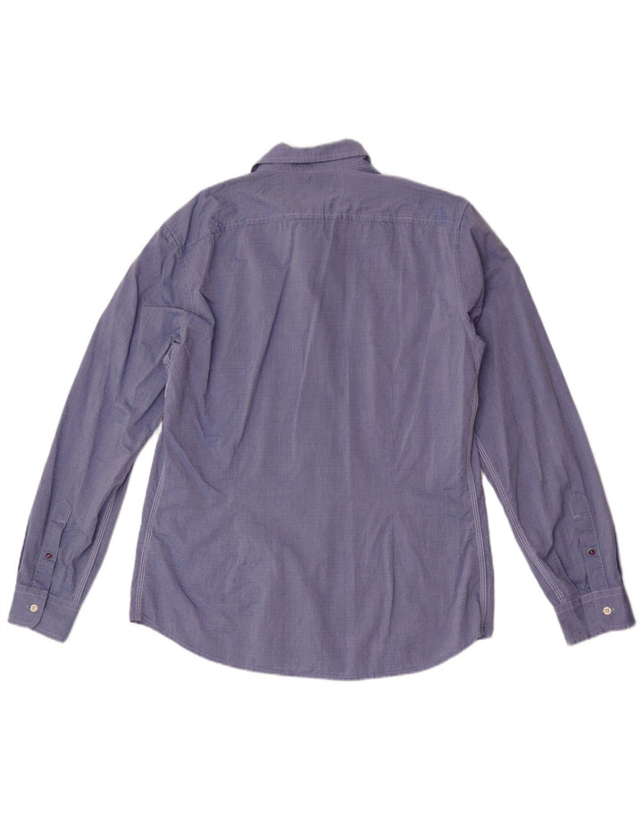 Camisa masculina Diesel XL azul algodão