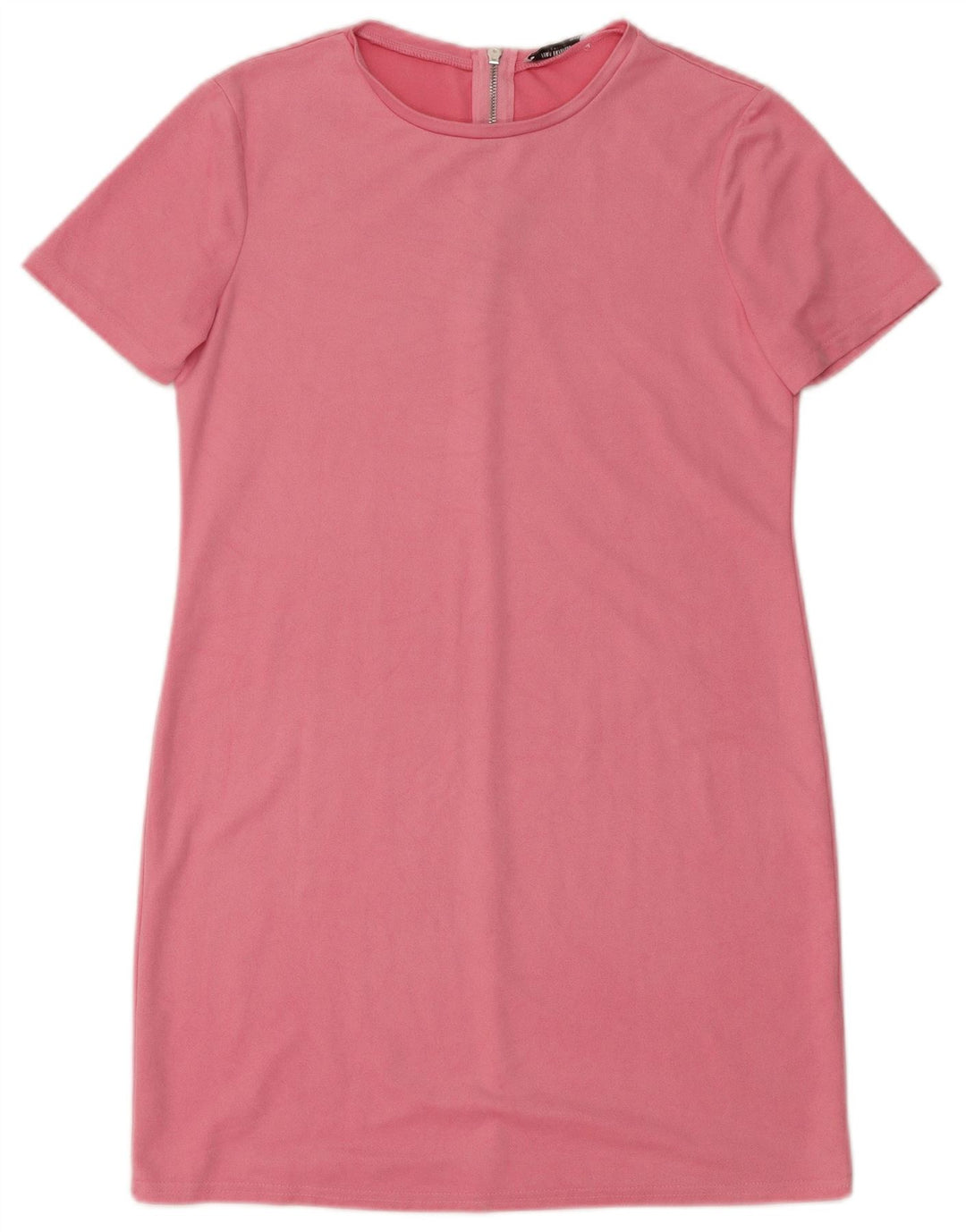 Vestido feminino Zara UK 14 rosa médio