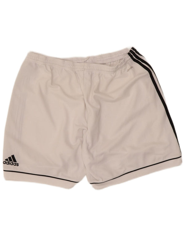 Adidas Mens Climalite Sport Shorts XL White Polyester