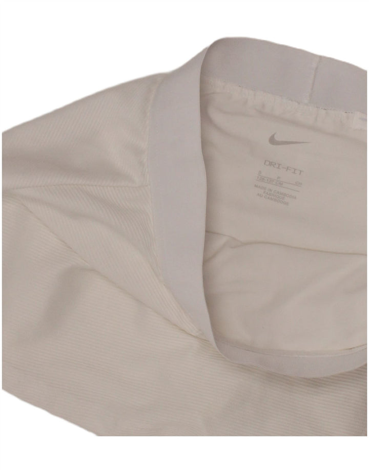 NIKE Meninas Dri Fit Skort 8-9 Anos Pequeno Branco