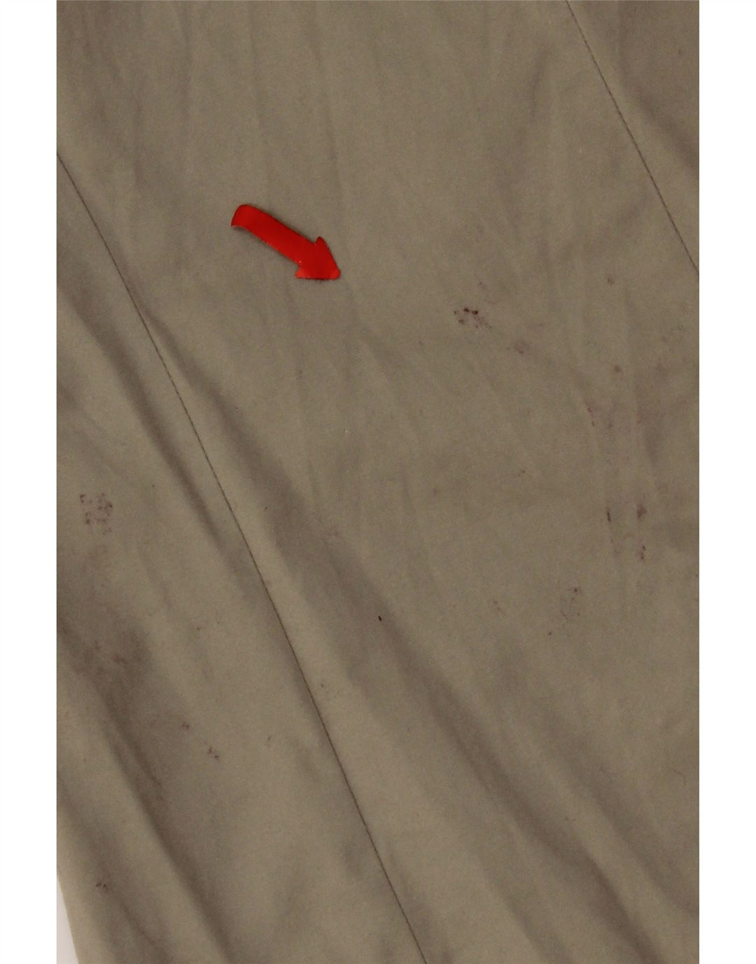 Vestido feminino Benetton sem mangas com bainha UK 12 médio cáqui