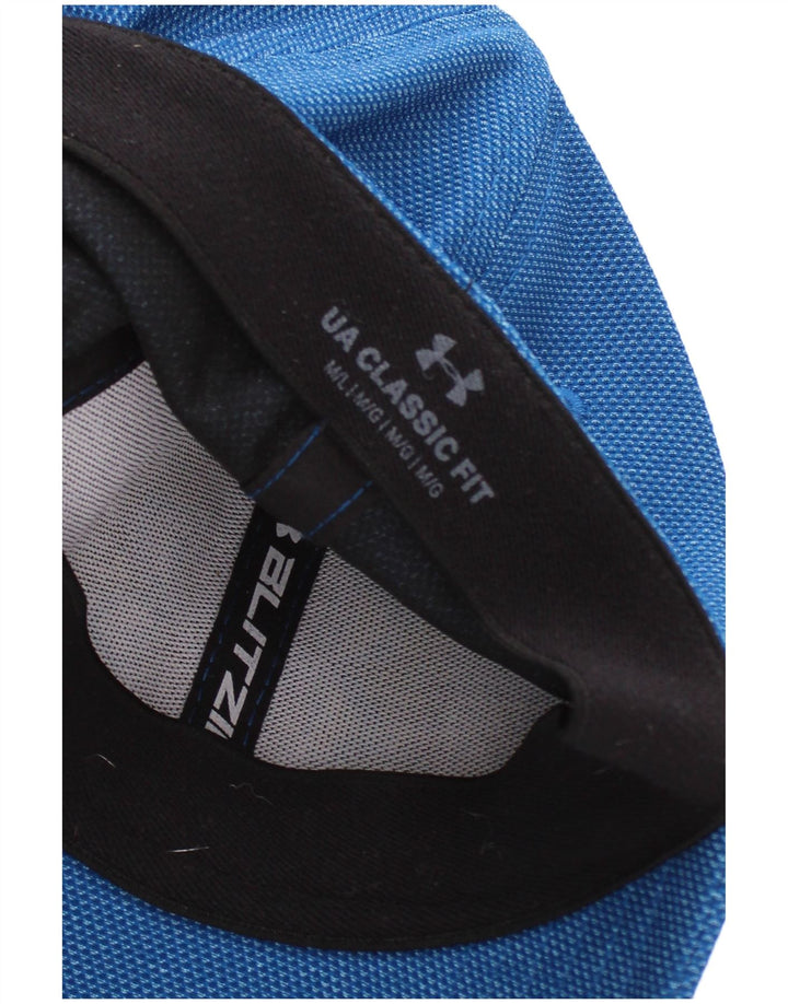 Boné de beisebol masculino Under Armour Graphic Classic Fit médio/grande azul