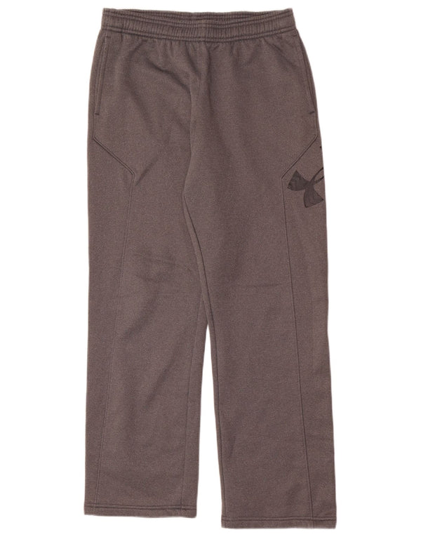 Under Armour Boys Graphic Tracksuit Trousers 11-12 Years Large Grey